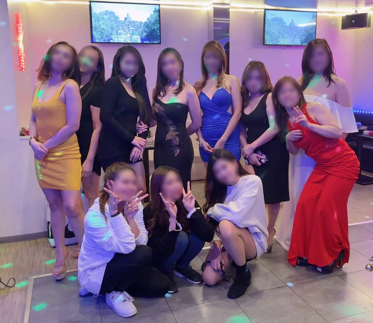 東京都江戸川区西小岩のフィリピンクラブ SCORPION NIGHT(スコーピオンナイト)キャスト集合写真